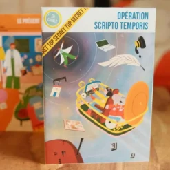 Activité de vacances pour les enfants l’enquête de 7 jours - Voyage dans le temps - En Cavale