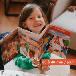 Activité de vacances pour les enfants l’enquête de 7 jours - Voyage dans le temps - En Cavale