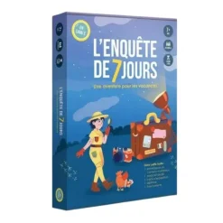 Activité de vacances pour les enfants l’enquête de 7 jours - Voyage autour du monde - En Cavale