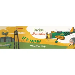 Avion en polystyrène - Moulin Roty - Thunderbolt
