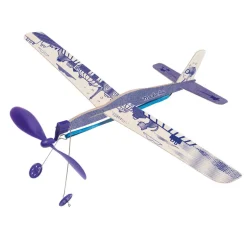 Avion à élastique - Moulin Roty - Bleu