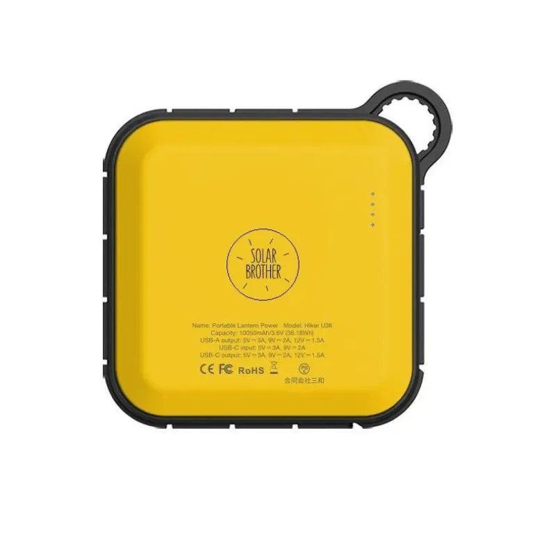 Batterie externe 10000mAh et lanterne - SunSun - Solar Brother