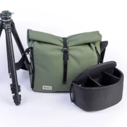 Besace rolltop Norrebro Messenger - MeroMero - Cypress Green