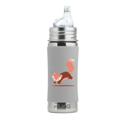 Biberon inox à bec évolutif - 325 ml - Pura - Fox