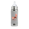 Biberon inox évolutif Pura - 325 ml - Fox