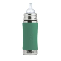 Biberon inox évolutif Pura - 325 ml - Mint