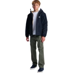 Blouson imperméable enfant Overcast 3K Warm - Quiksilver - Noir