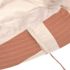 Bob anti-uv bébé - Lassig - Rayures terre/sel marin