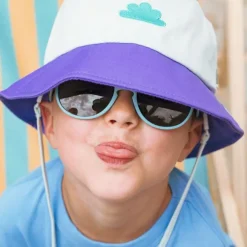 Bob enfant Iconik Anti-UV - KietLa - Vert Nuage