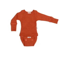 Body en laine - Manches longues - évolutif de Manymonths - Rich Amber
