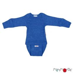 Body en laine - Manches longues - évolutif de Manymonths - Classic Blue