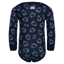 Body en laine merinos - manches longues - Ubava 700 -Lego - Bleu - 2021
