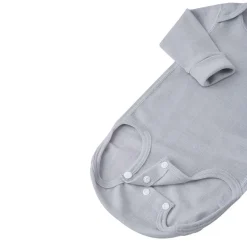 Body en laine merinos - Manches longues - Utu - Reima - Melange Gris clair