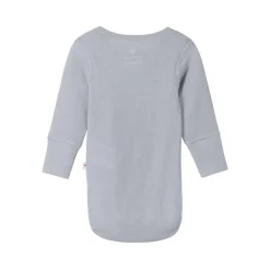 Body en laine merinos - Manches longues - Utu - Reima - Melange Gris clair