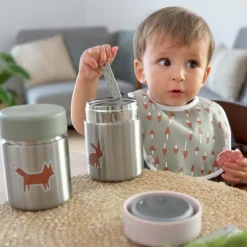 Boite repas inox isotherme - 315ml - Lassig - Little Forest Renard