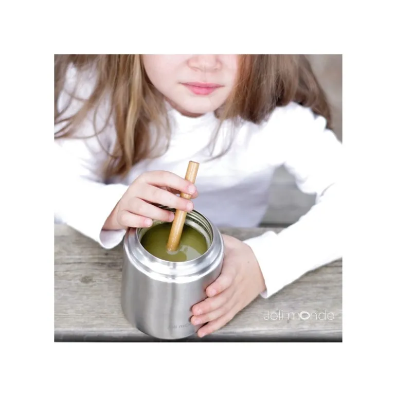 Boite repas isotherme inox - 400 ml - Joli Monde