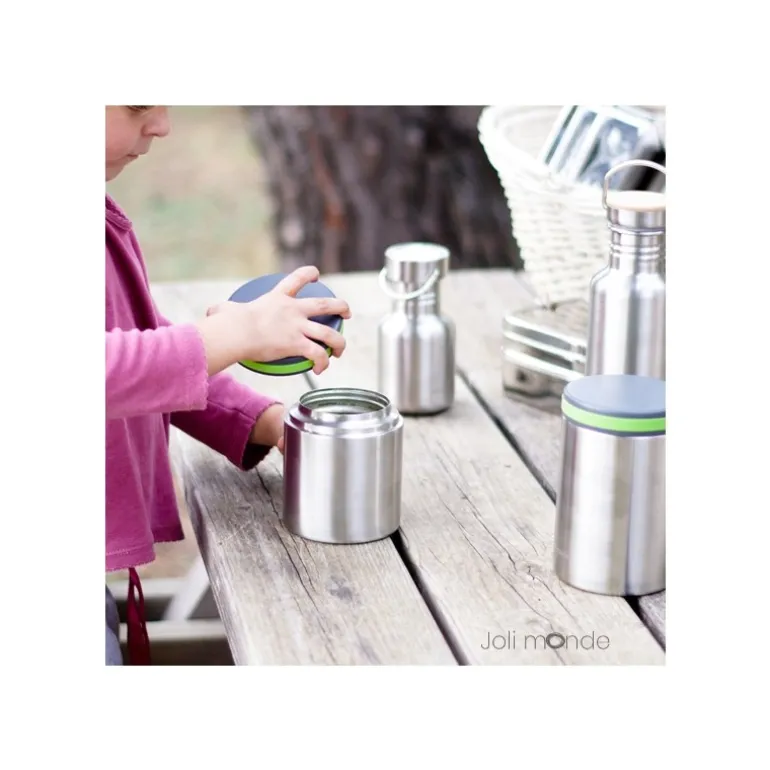 Boite repas isotherme inox - 400 ml - Joli Monde