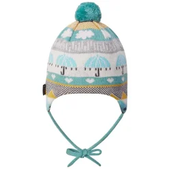 Bonnet bébé en laine mérinos - Moomin Yngst - Reima - Cold Mint