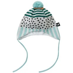 Bonnet bébé en laine mérinos - Moomin Yngst - Reima - Cool Green