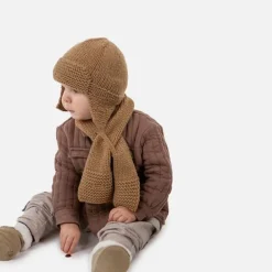 Bonnet bébé tricoté Yuma - Barts - Light Brown