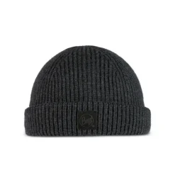 Bonnet Clum en laine merinos - Graphite - Buff
