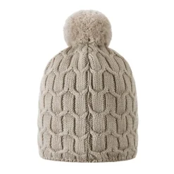 Bonnet enfant en laine merinos Nyksund - Reima - Earthy Beige
