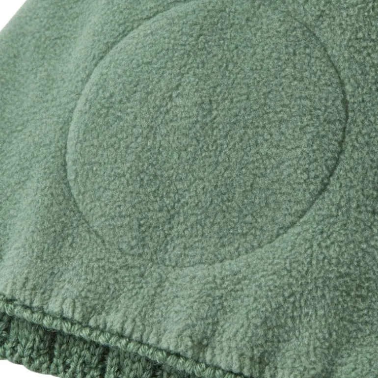 Bonnet enfant en laine merinos Nyksund - Reima - Green Clay
