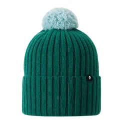 Bonnet enfant en laine merinos Topsu - Reima - Deeper Green