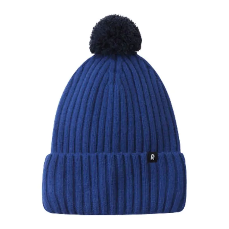 Bonnet enfant en laine merinos Topsu - Reima - Twilight Blue