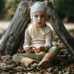 Bonnet enfant Kitty - ManyMonths - Driftwood Taupe