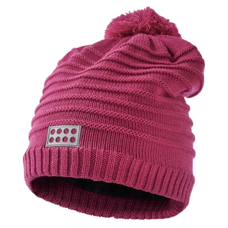 Bonnet laine enfant Lego - Lwalfred 722 - Rose