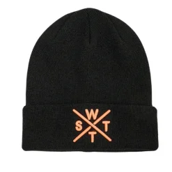 Bonnet Piano enfant - Watts - Black / Fluo Orange