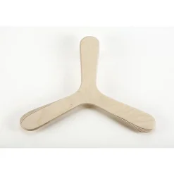 Boomerang en bois à peindre soi-même - à partir de 9 ans