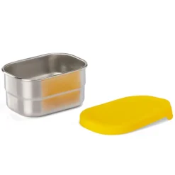 Boîte goûter inox Affenzahn - Tigre jaune