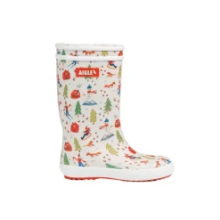 Botte de pluie fourrée enfant Lolly Pop Fur - Aigle - Zermatt