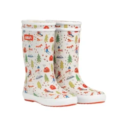 Botte de pluie fourrée enfant Lolly Pop Fur - Aigle - Zermatt