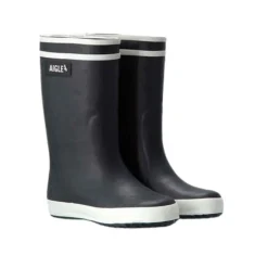 Botte de pluie fourrée enfant Lolly Pop Fur - Aigle - Marine