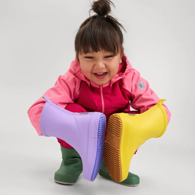 Bottes de pluie barefoot enfant Ankka - Reima - Blooming Lilac