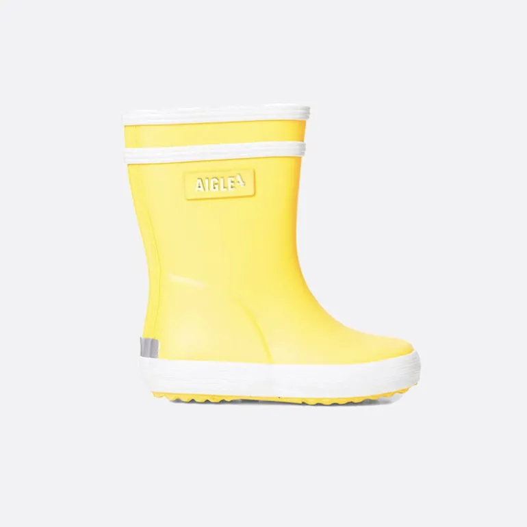 Bottes de pluie bébé - Aigle - Baby Flac - Jaune