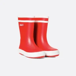 Bottes de pluie bébé - Aigle - Baby Flac - Rouge