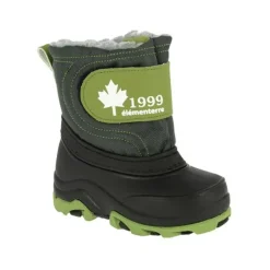 Bottes neige bébé Elementerre Albox - Gris/Vert