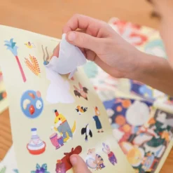 Box Super Stickers Autour du monde - Poppik