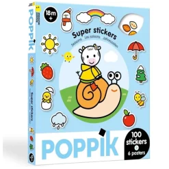 Box Super Stickers - Les Saisons - Poppik