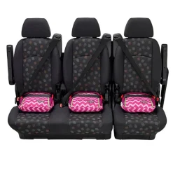 BubbleBum - Réhausseur auto gonflable de voyage ultacomptact - Noir