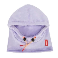 Cagoule polaire bébé Warmy - Hello Hossy - Mauve