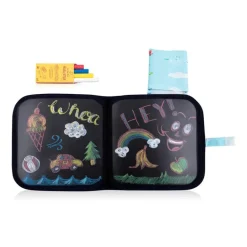 Cahier Jaq Jaq Bird - Avions / Nuages - Cahier réutilisable