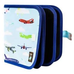 Cahier Jaq Jaq Bird - Avions / Nuages - Cahier réutilisable