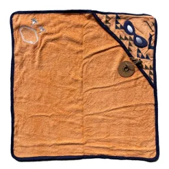 Cape de bain - 0 à 2 ans - All-in - Indian/ Marine/ Ecru