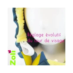Capuchon bébé imperméable Zoli - Gris chiné