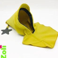 Capuchon enfant imperméable Jaune/Anthracite - Zoli